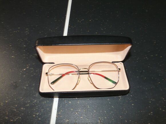Gucci Geometric Ladies Eyeglasses Glasses Frames Only | GG0396O | AS/IS - FLAWED main image 16